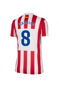 Atletico Madrid Pablo Barrios #8 Fotballdrakt Hjemme Klær Dame 2025-26 Korte ermer